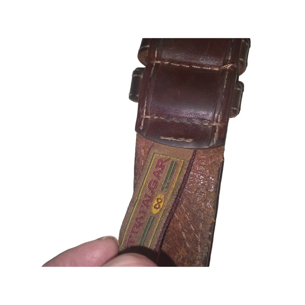 Trafalgar 2 toned Leather Belt